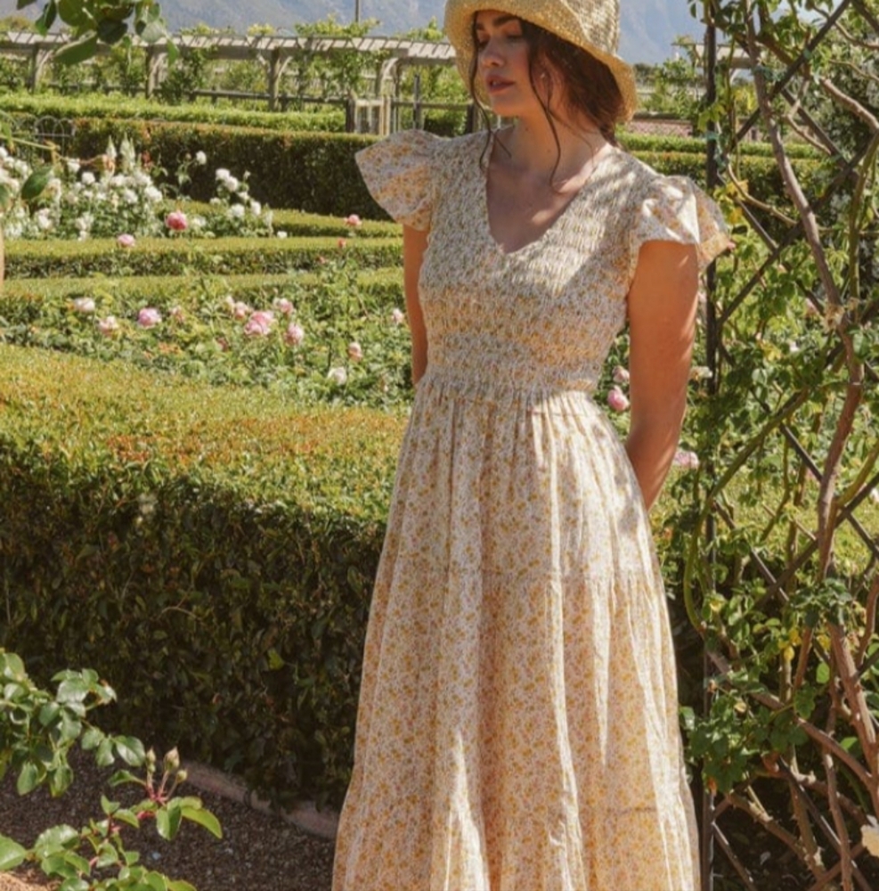 Susy + Bae Emilia Mayflower Dress